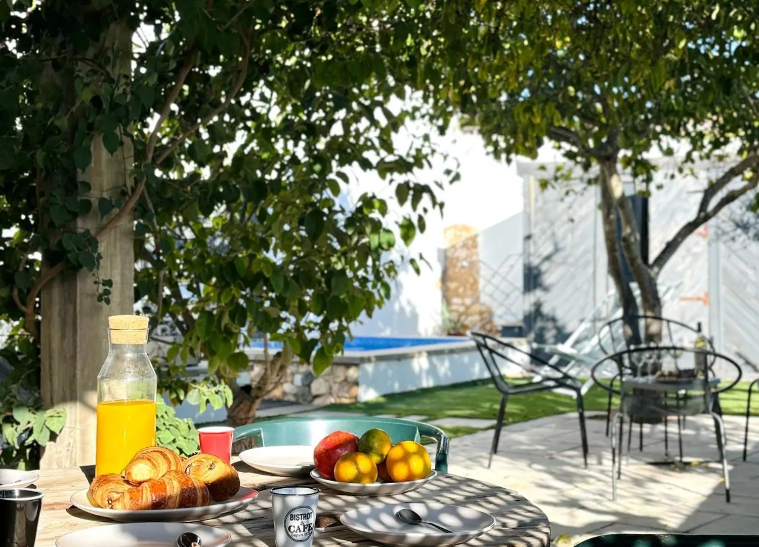 בית נופש Estômbar Casa Da Artista - Stylish House With Plunge Pool And Lush Garden Close To Beach